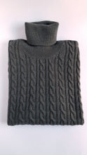 Load image into Gallery viewer, Hunter Green Cable Turtleneck