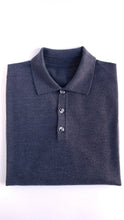 Load image into Gallery viewer, Grey Merino Polo