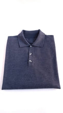 Load image into Gallery viewer, Grey Merino Polo