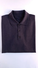 Load image into Gallery viewer, Brown Merino Polo